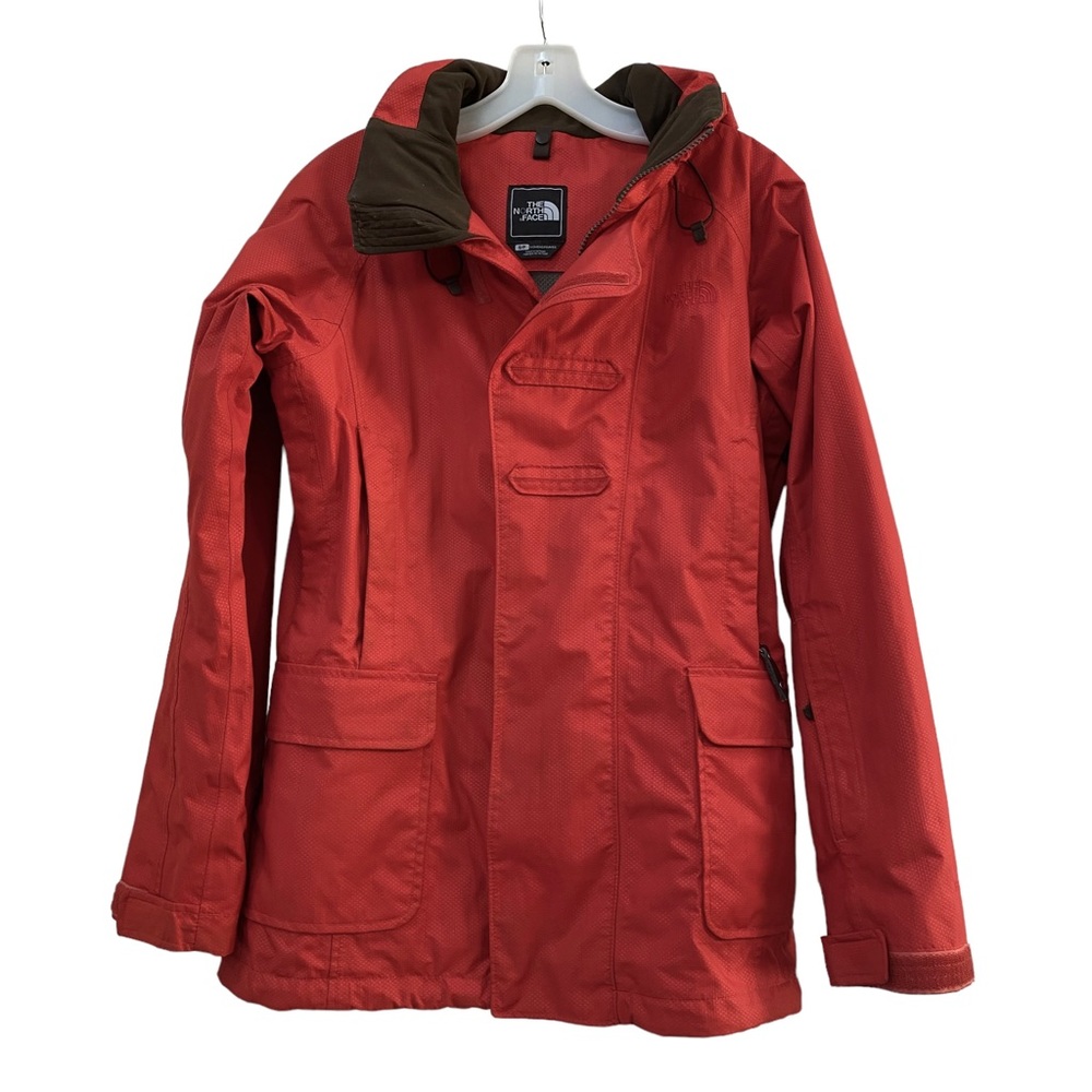 The North Face Snowboarding Jacket Womens Small Hood Powder Skirt Headphone slot